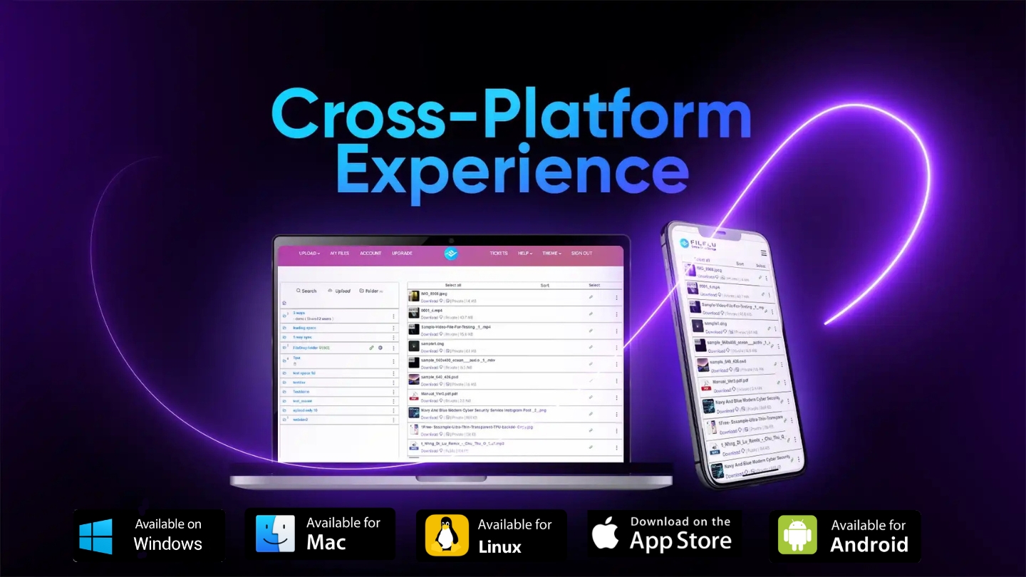 FileLu Cloud Storage with Cross-Platform Apps
